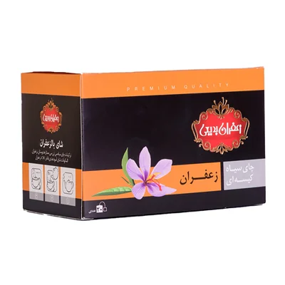 چای کیسه ای زعفرانی بدیعی