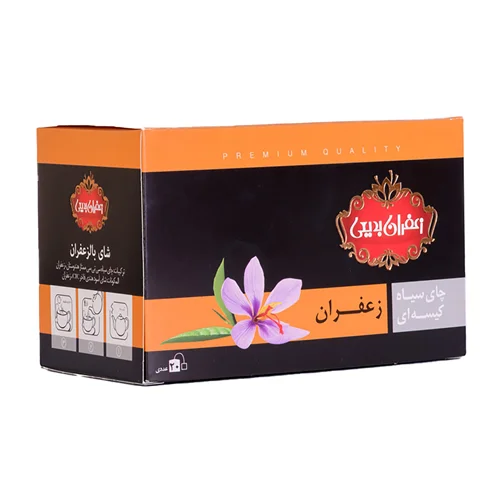 چای کیسه ای زعفرانی بدیعی