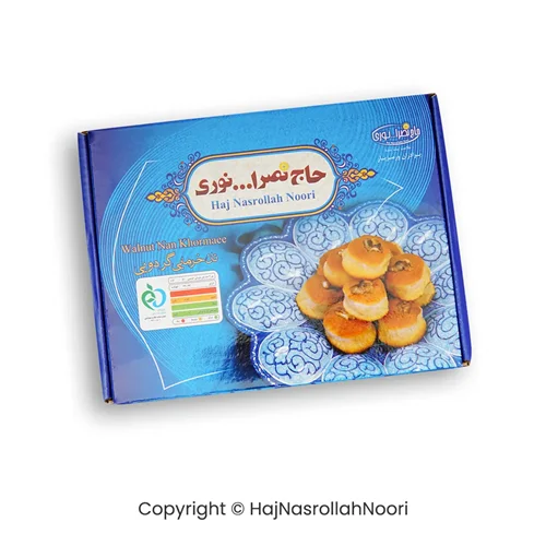 نان خرمایی گردویی