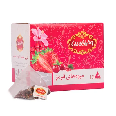 دمنوش میوه های قرمز بدیعی