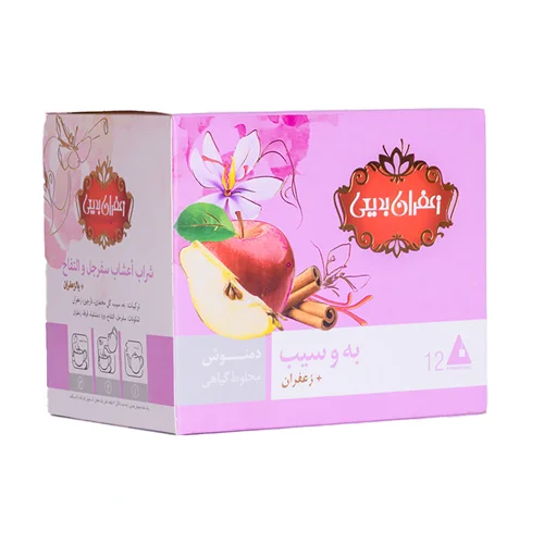 دمنوش به و سیب بدیعی