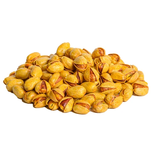 پسته کله قوچی بوداده زعفرانی